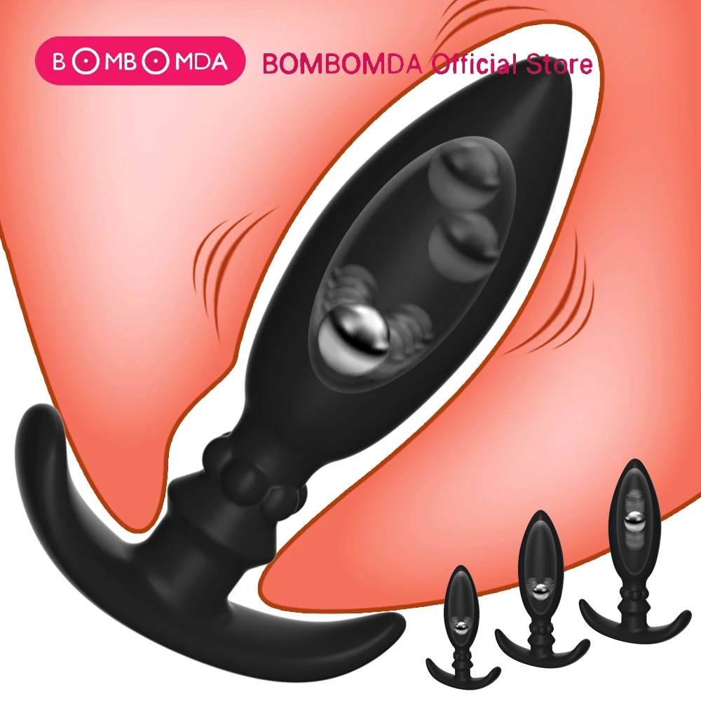 الكبار سيليكون المكونات الشرج قضبان اصطناعية رصاصة هزاز سدادة/ مقابس المؤخرة الجنس لعب للنساء الرجال مثلي الجنس جهاز تدليك للبروستاتا الشرج استمناء S/M/L #1