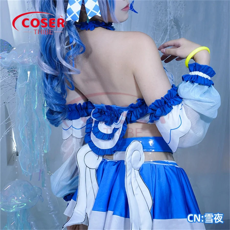 COSER TRIBE Anime Game Honkai Impact 3 Herrscher of Truth sexy Halloween Carnival Role CosPlay Costume Set completo