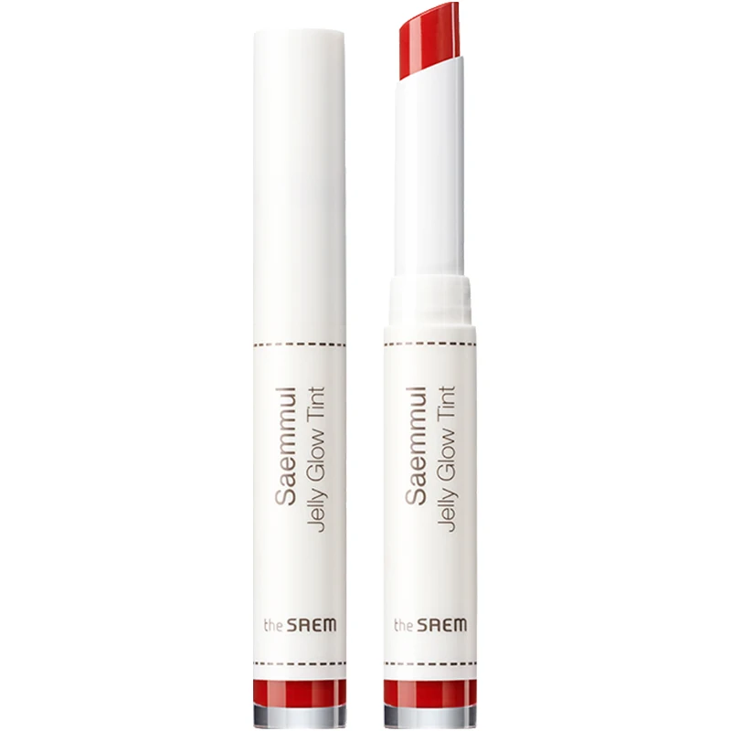 

the SAEM Saemmul Jelly Glow Tint 1.8g Lipstick Lip Cream High Pigment Waterproof Long-lasting Lip Tint Korean Makeup Lip Gloss