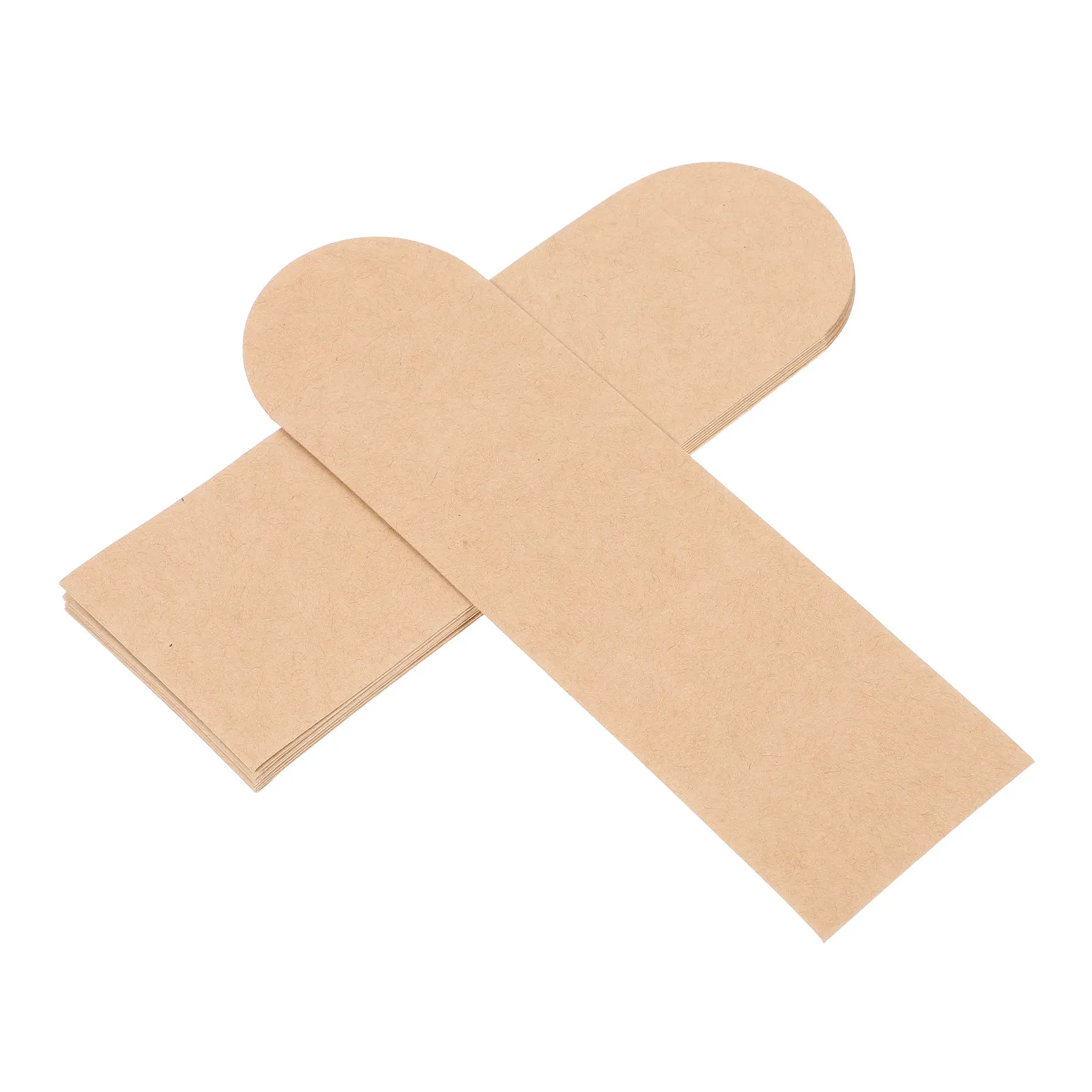 

10Pcs Kraft Paper Envelope Vintage Bookmark Sleeves Pen Pouches for Classroom Office DIY Kraft Paper Storage Bags Cardboard