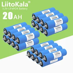 24PCS LiitoKala 3.2V 20Ah LiFePO4 Battery Cell 20000mAh Lithium Iron Phosphate Deep Cycles for Diy 12V 24V 36V 48V golf trolley