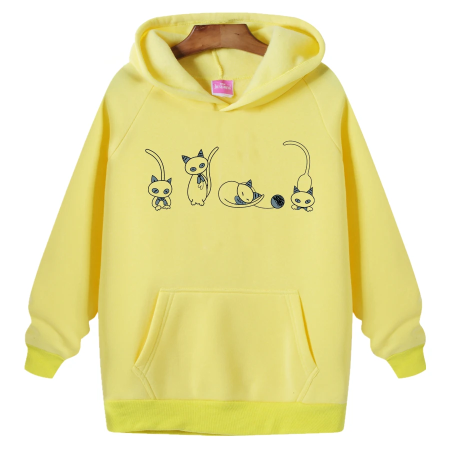 

2024 Casual hoodies women pullover Loose sweatshirts Cute cartoon printing hoodie Big size Newest sweatshirt Solid Color Hoody