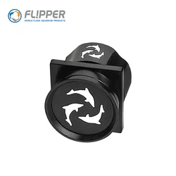 Flipper Pico Black 2 In 1 Dual Sided Aquarium Magnet Algae Cleaner Scrubber Scraper for Small Glass Fish Tanks Up to 6mm
