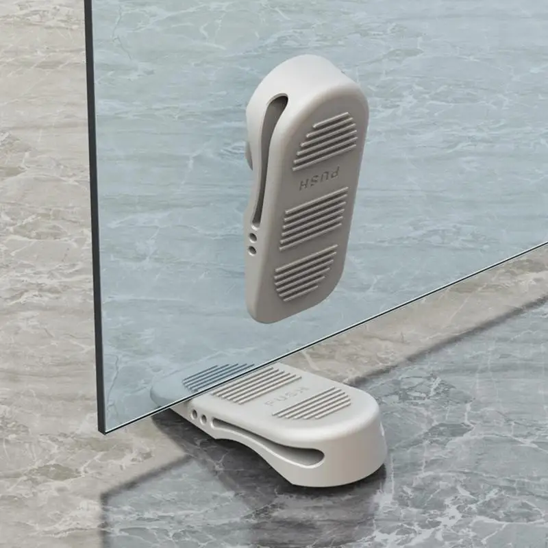 Rubber Door Stopper Wedge Rubber Door Stops Door Chucks Stoppers Wall Protector For Floor And Bottom Of Door Rubber Door Stop image 3