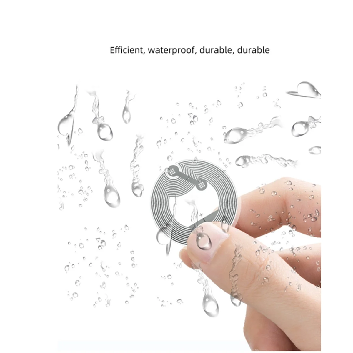 

label sticker100Pcs NFC Ntag213 Nfc Label Sticker 13.56MHz ISO14443A 213 Sticker Universal Lable for ALL NFC Enabled Phone