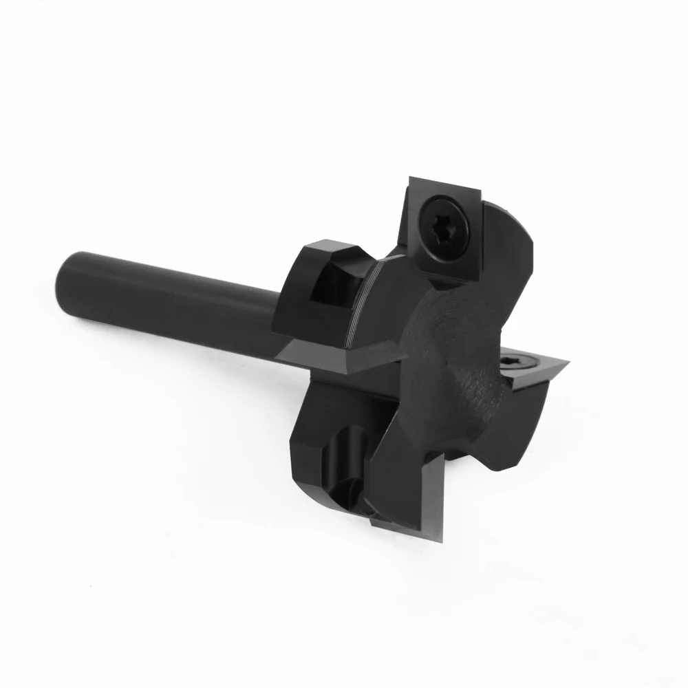 لقمة راوتر ساق اللافي مع قاطعة طحن ، كربيد أسمنتي ، لقمة عمل نجارة ، لقمة مستوية بأربعة أجنحة ، 8 ، X08D4062BK