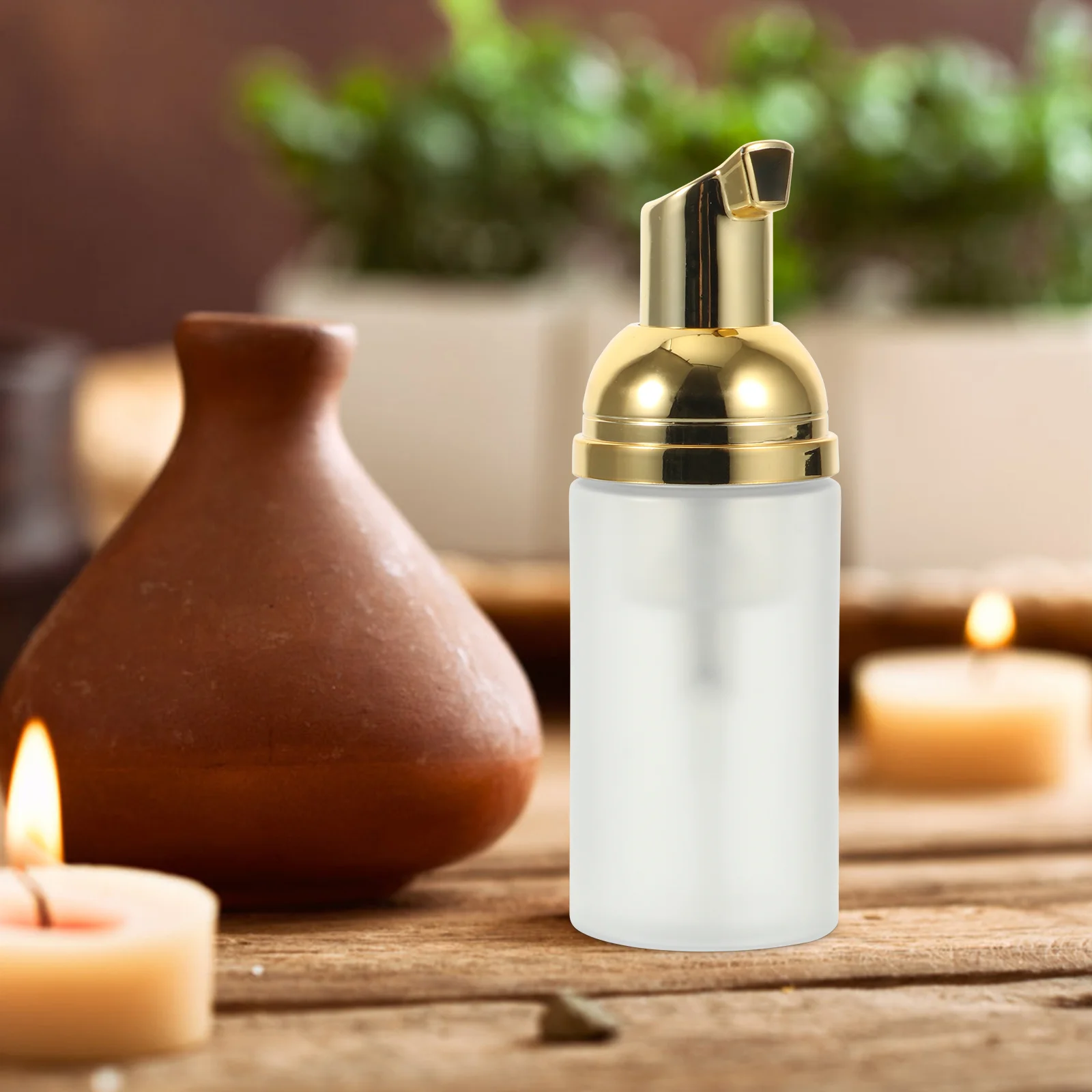 16Pcs Portable Foaming Bottles Frosted Pet Pump Dispenser Reusable Travel Hand Soap Shampoo Pump Foaming Bottles