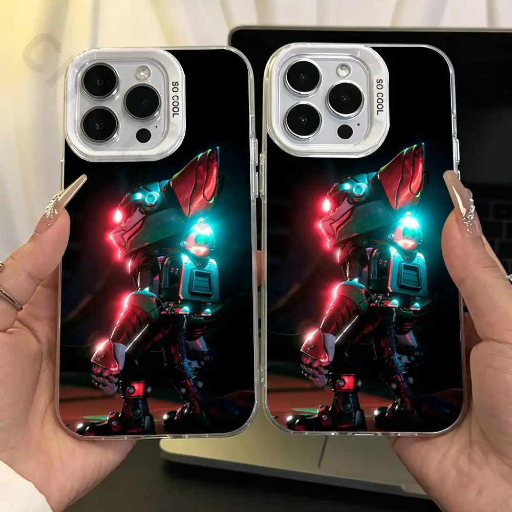 

R-Ratchet Clank Phone Case For iPhone Air 16 15 14 Pro Max Plus 13 12 11 17 Pro Max Mini Hard Cover