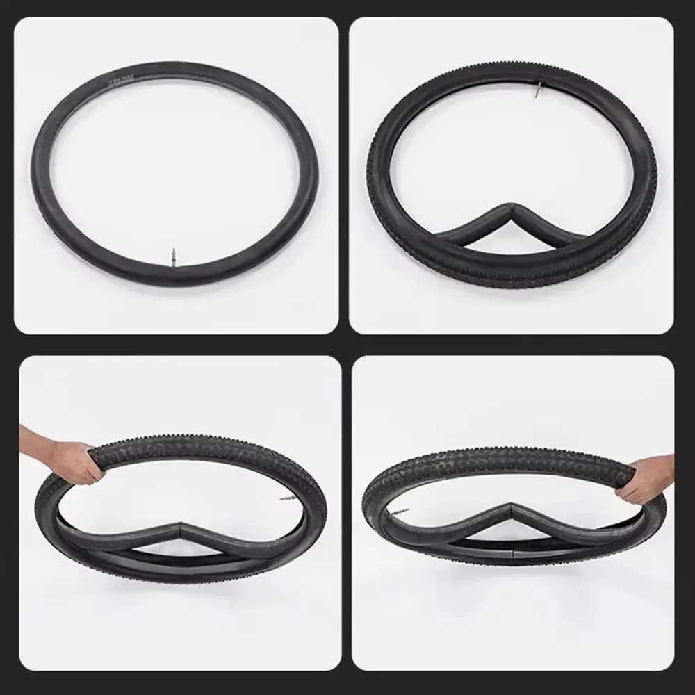 ENLEE TPU Fahrrad-Reifenschutzpolster Pannenschutz MTB Mountainbike-Reifen-Schutzpolster Anti-Roll-Innenschlauch-Matte – Detail 12