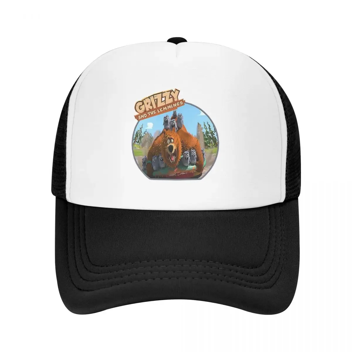 

Grizzy And Lemmings Cap Fashion Casual Mesh Baseball Caps Adjustable Hat Hip Hop Summer Unisex Baseball Hats Polychromatic