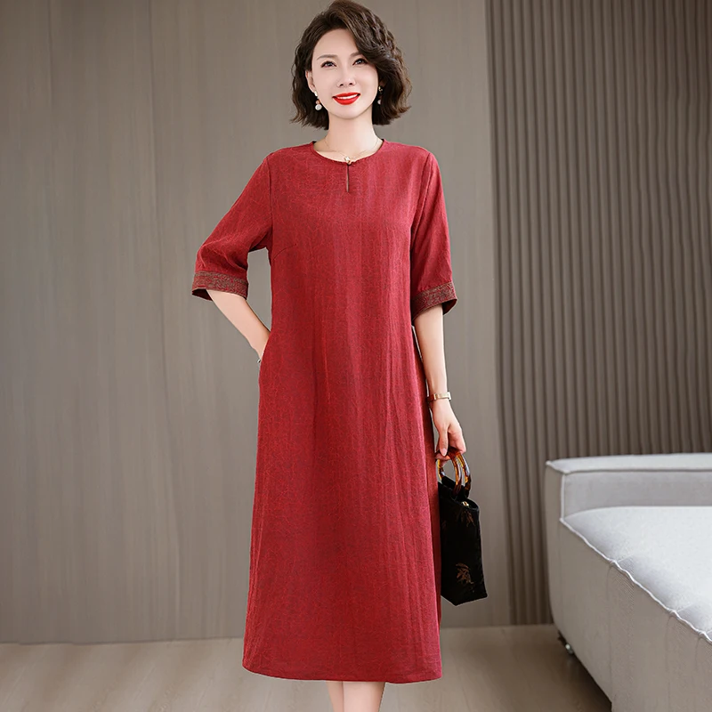 

Летнее шелковое атласное роскошное платье миди для торжественных случаев, женское винтажное пляжное платье в стиле бохо с вышивкой, 2025 г., элегантное повседневное вечернее платье