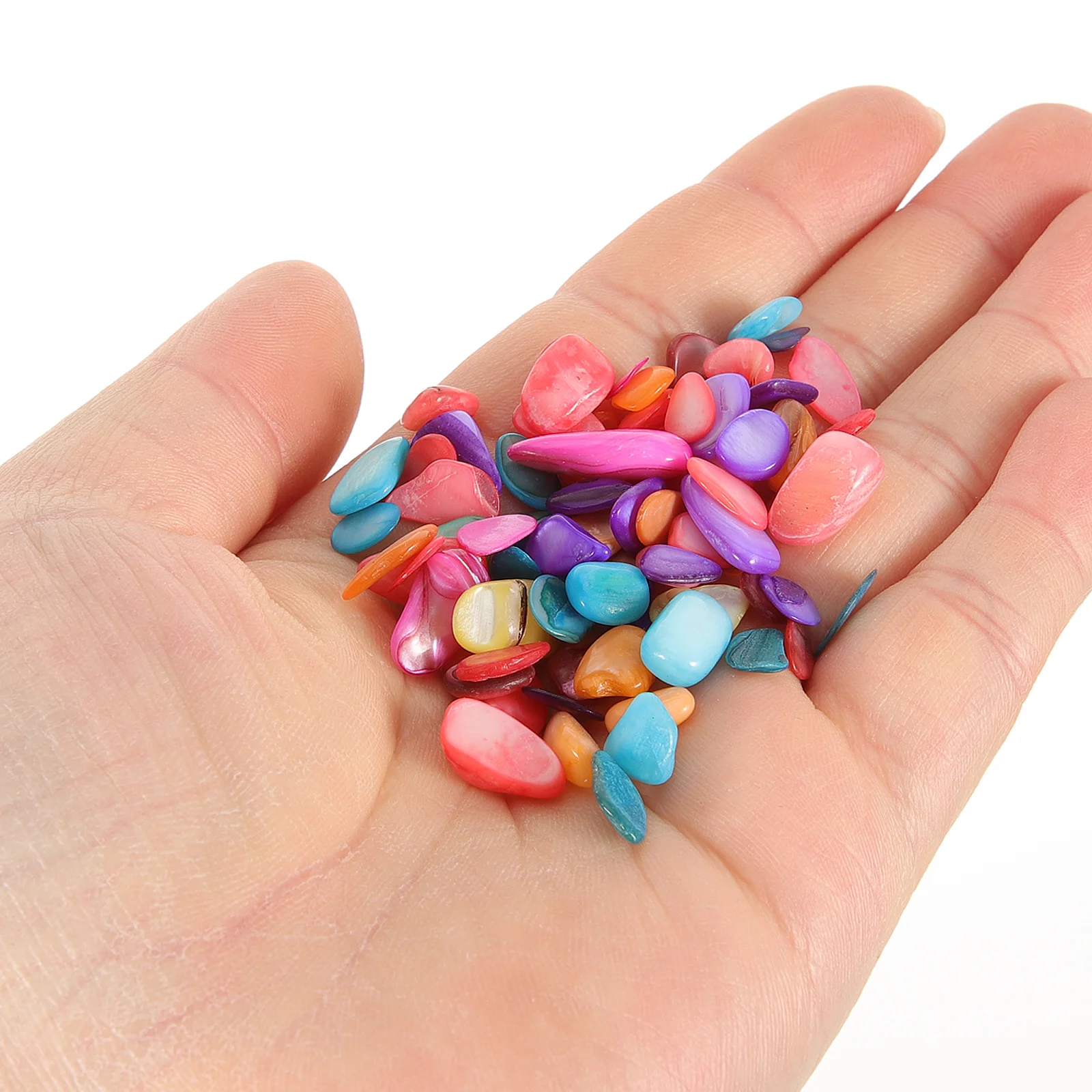 1 صندوق مختلط شل قطع اليدوية Diy بها بنفسك الحرف البلاط الزخرفية دائم ديكور المنزل أواني الزهور أكواب زهرية فسيفساء لوازم الفن هدية