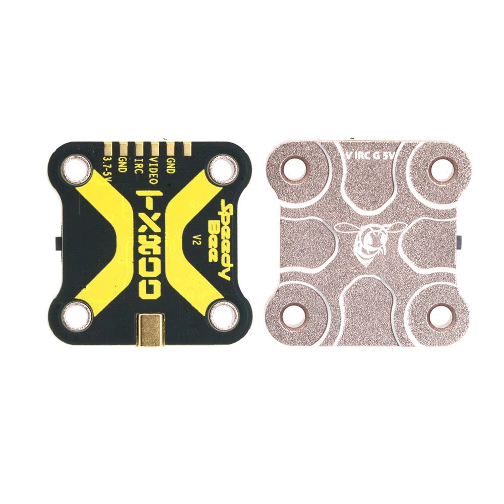 SpeedyBee TX800 VTX 5.8G 48CH PitMode 25mW/200mW/400mW/800mW Output Long Range Transmitter Tramp Support For RC FPV Racing Drone