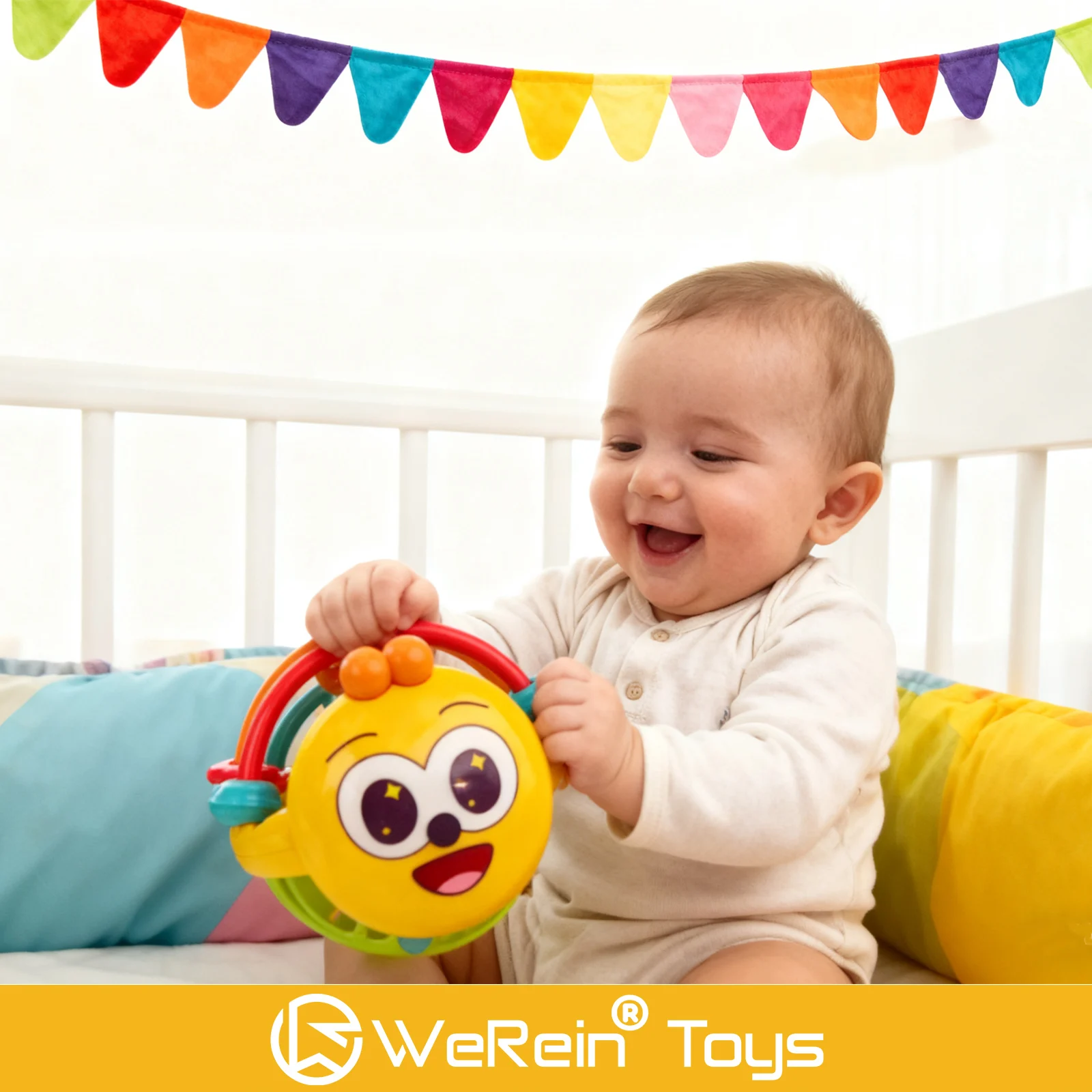 Palla portatile per api in silicone morbido per neonati e bambini piccoli Giocattolo da presa Texture confortevole Giocattolo per lo sviluppo