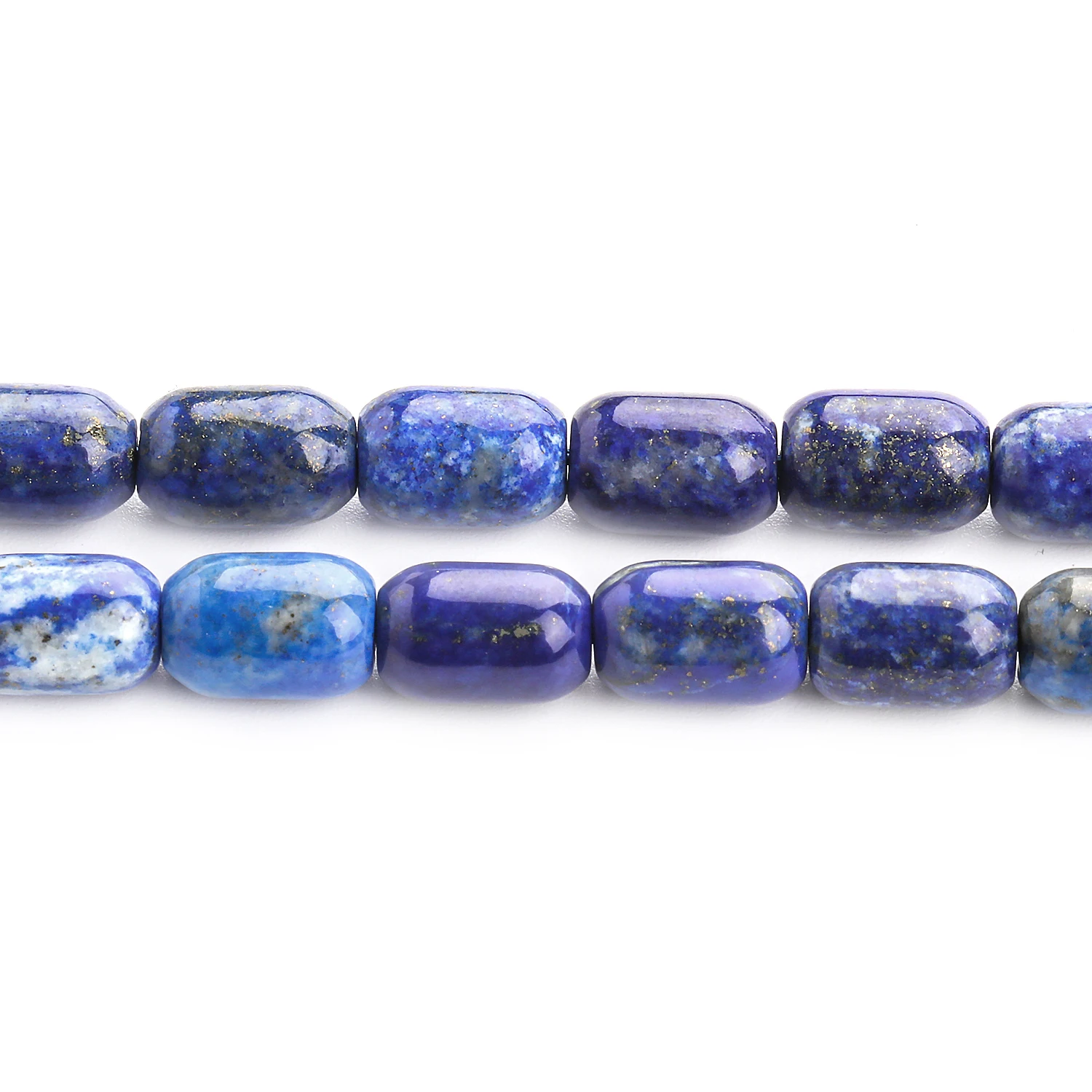 6x9mm Barrel Shape Blue Lapis Lazuli Natural Stone Bead Column Loose Beads for Jewelry Making Handmade Charms Bracelets 7.5/15\'\'