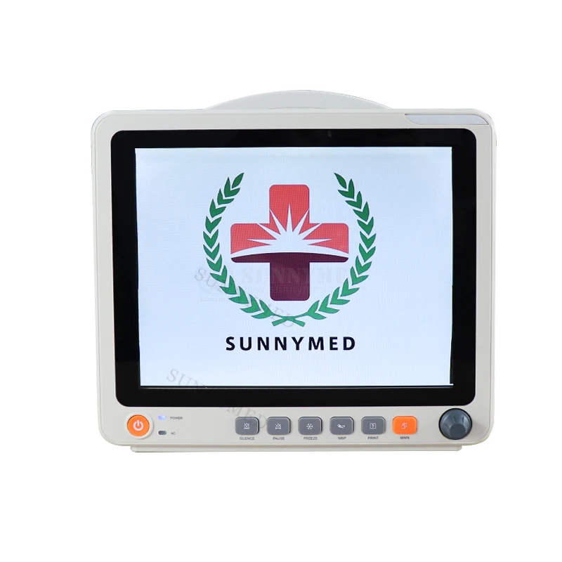 SY-C005T Medical Monitoring System Multi Parameters Vital  with Trolley