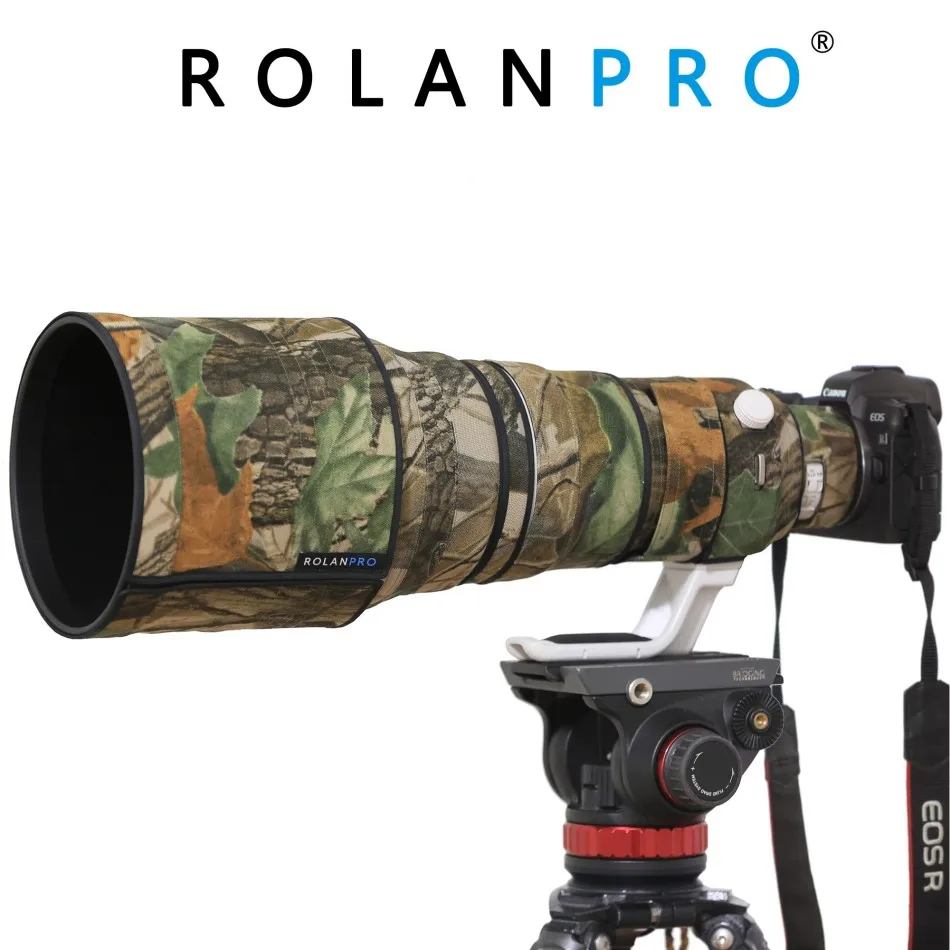 

ROLANPRO Waterproof Lens Coat For Canon RF 400mm F/2.8 L IS USM Protective Case RF400F2.8L IS Lens Sleeve Camouflage Rain Cover