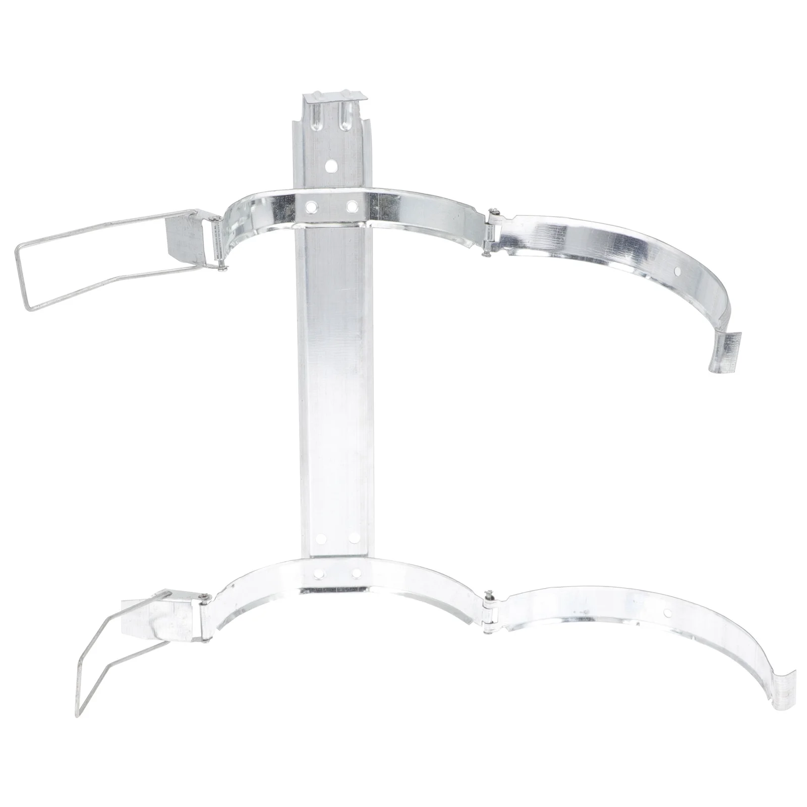 

Fire Extinguisher Hanger Heavy Duty Wall Mount Iron Bracket Smooth Surface Practical Design Good Stability Strong Capacity