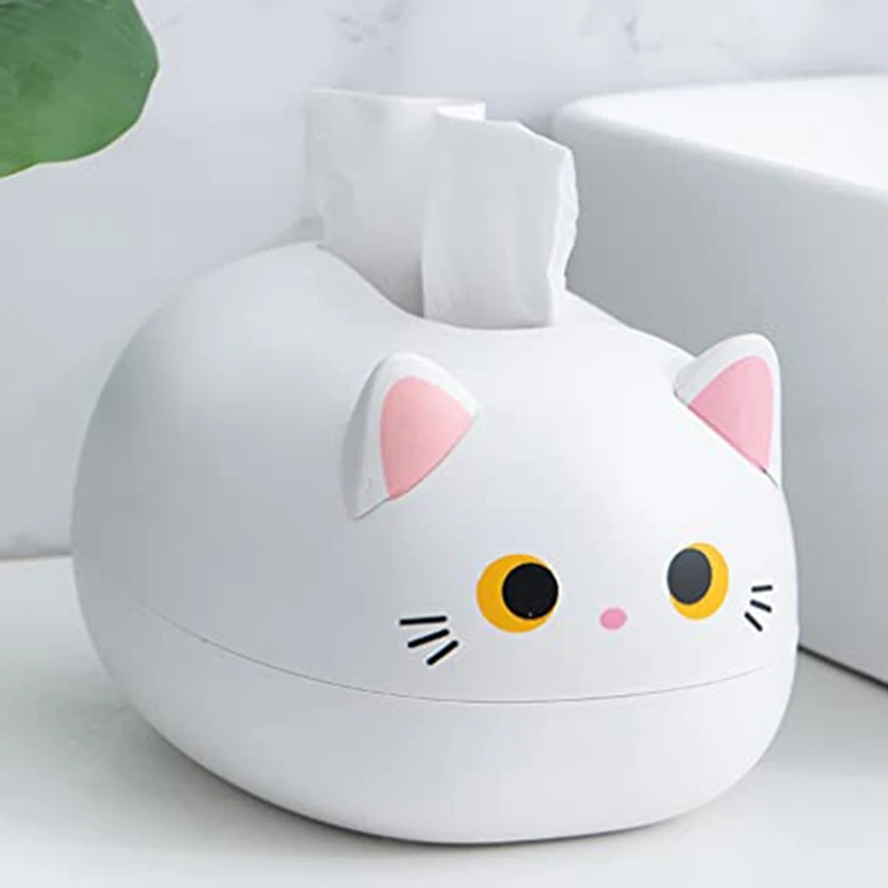 Cute Tissue Box Cats Tissue Box Set Kit Dispenser Storage Tissue Holder With Toothpick Box Cats Tissue Box