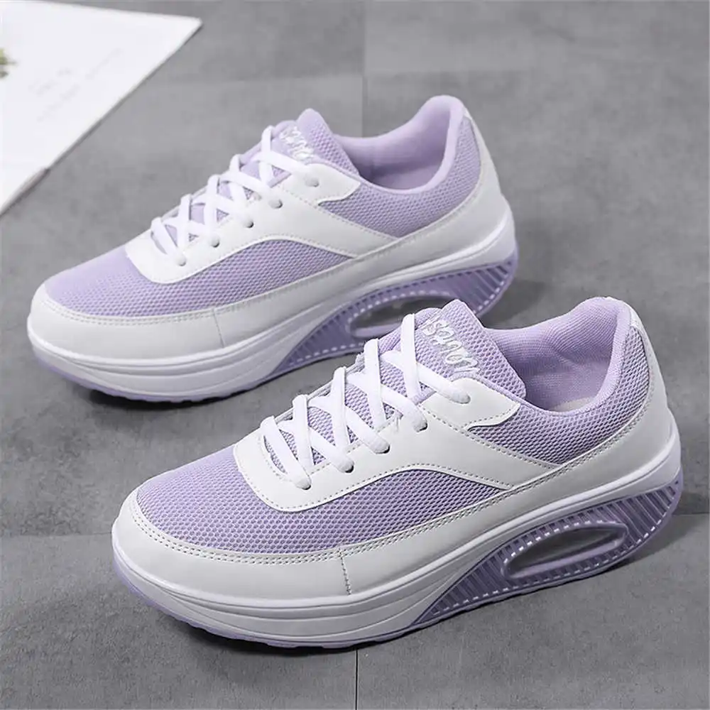 

Slip-on Number 38 Blue Boots For Women Basketball Cool Sneakers Shoes Size 33 Small Woman Sports Beskets Luxury Brand