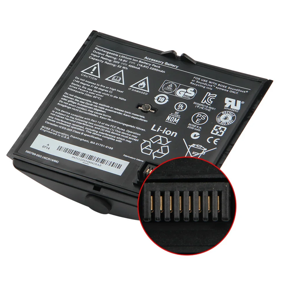 Replacement Battery 300768-003 300769-001 300770-001 For BOSE SoundDock SoundLink Air 300769-004 High Quality Batteries