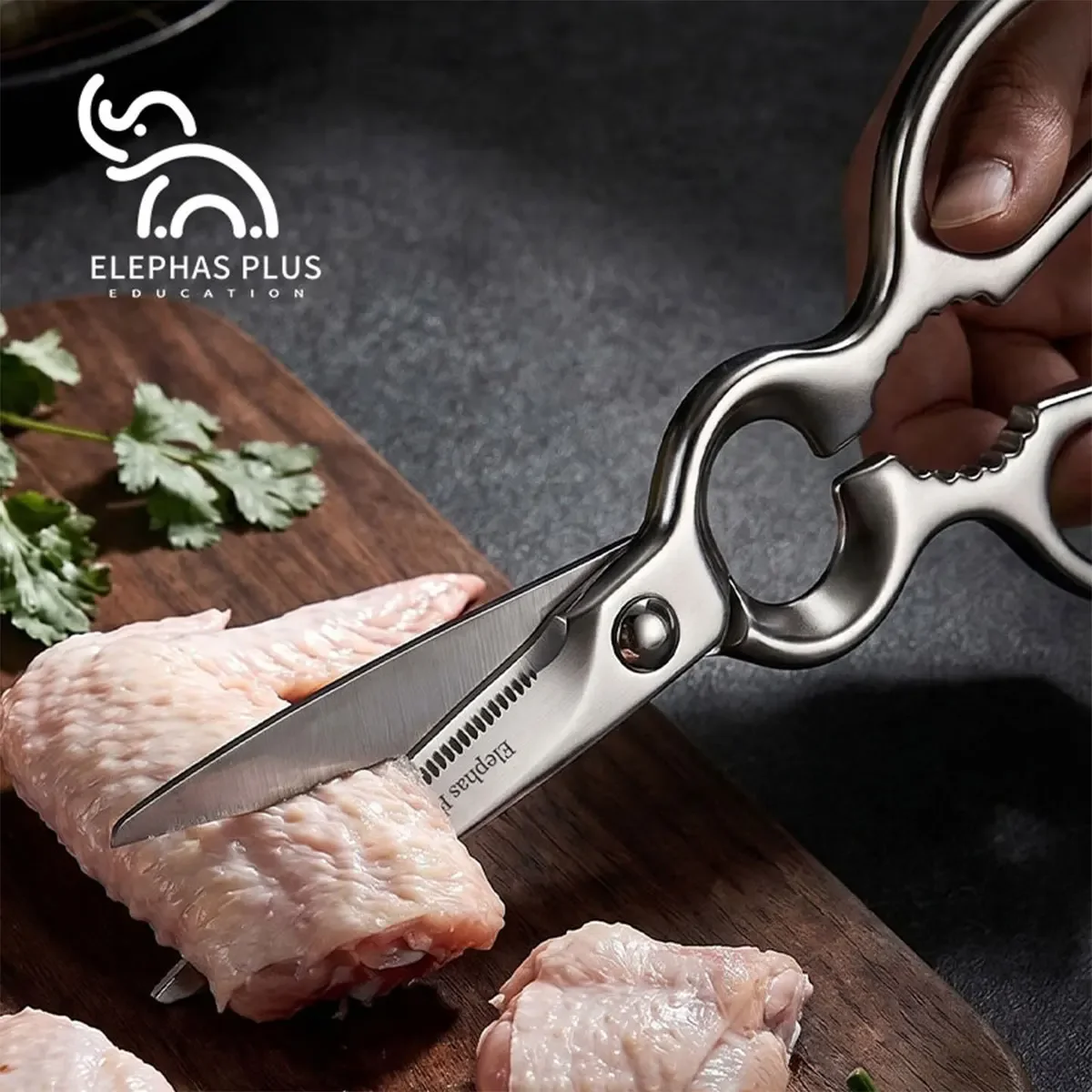 Kitchen Scissors Stainless Steel Household Kitchen Scissors Super Sharp Multi-functional Bone Cutting meat Roast Chicken Fish