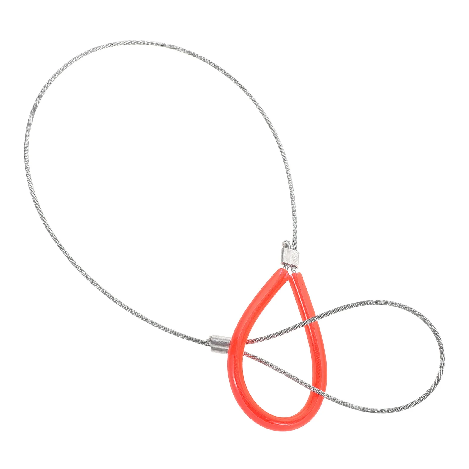 Accessoire de corde de sécurité, corde de levage en acier robuste pour ascenseur automobile, équipement de système de levage de remplacement de câble à boucle Durable