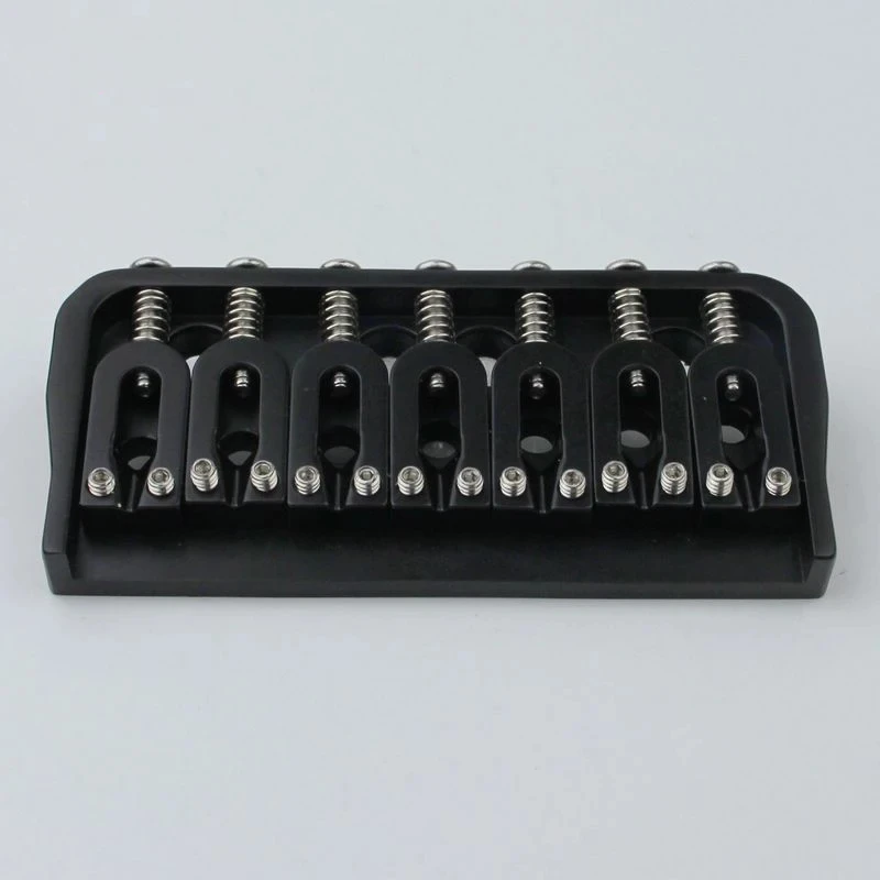 6 and 7 String Fixed Electric Guitar Bridge Black