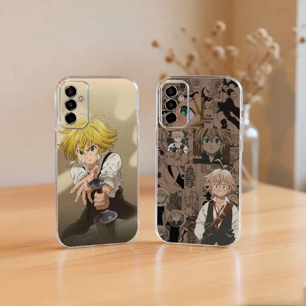 

The Seven Deadly Sins Phone Case For SamsungA10,12,20,21S,30,31,40,50,51,52,70,71 Transparent Cover