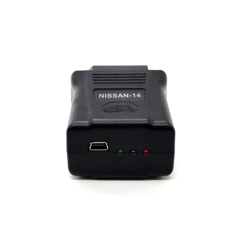 For Nissan Consult 14 Pin USB Interface OBDII Diagnostic Scanner OBD2 Cars Repair Tool 14Pin USB Cable Connector