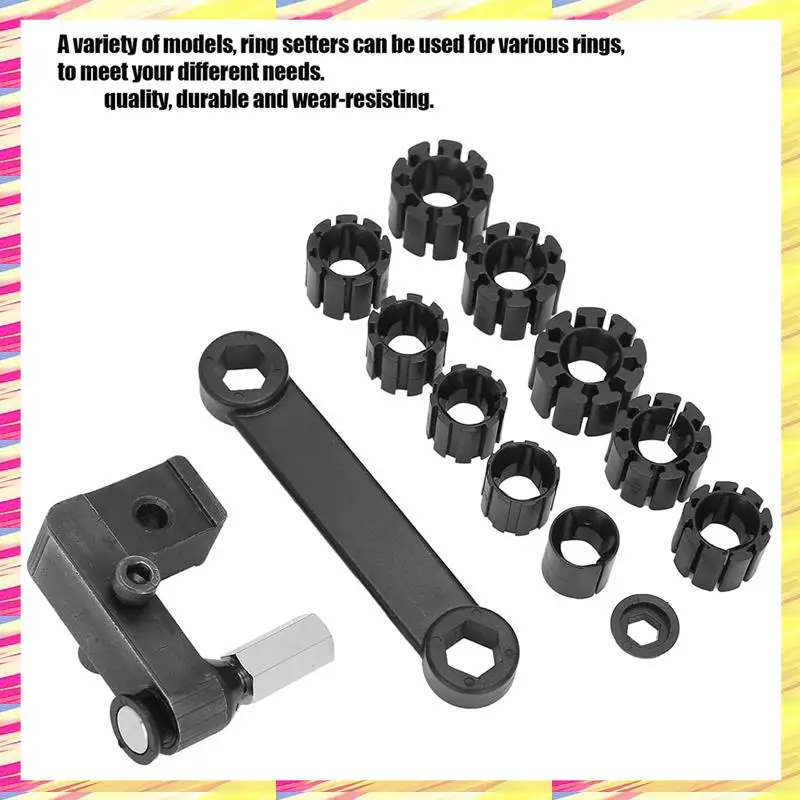 ABJJ Ring Setter Clamp Fixture Engraving Ball Jewelry Processing Tool For Rings Accessories