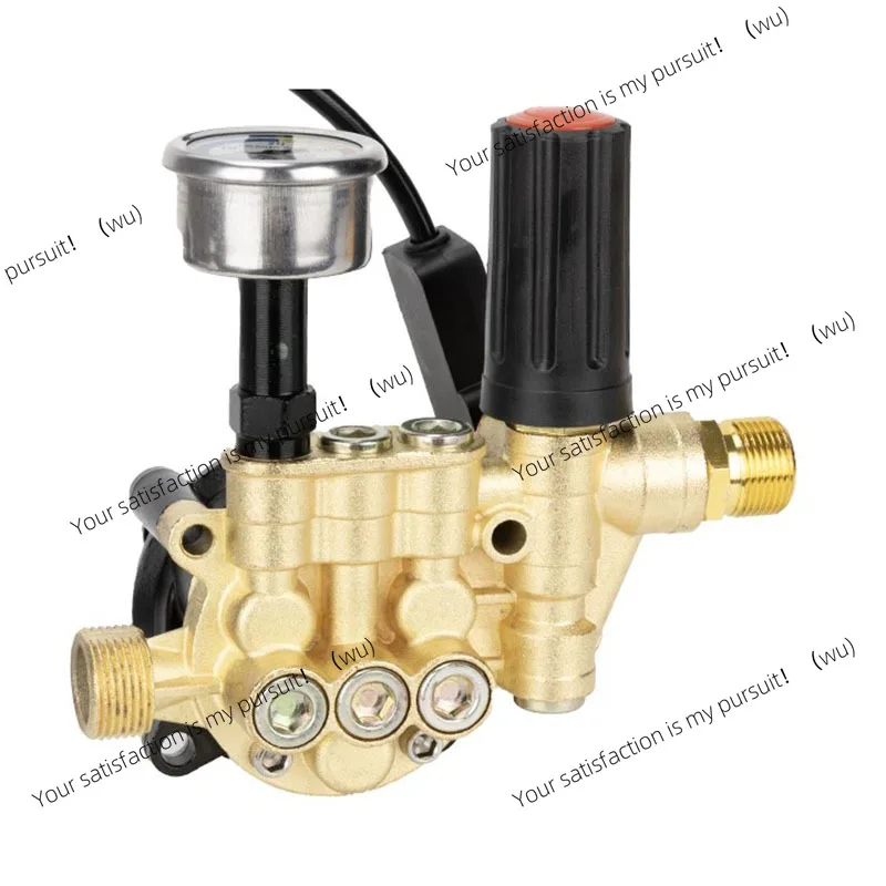12-Pillar Pressure Regulating Household Portable Car Washing Machine Pump Head Assembly Accessories