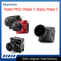 Caddx Ratel 2 / Ratel PRO 1/1.8'Starlight 1200TVL NTSC PAL 16:9 4:3 Switchable Super WDR FPV Micro Camera for FPV Racing