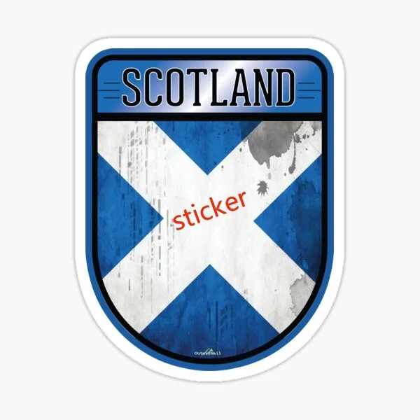 

Scotland Car StickerMotorcycle Racing Helmet Laptop Trunk Body Car Window Surfboard Waterproof PVC Vinyl Decals