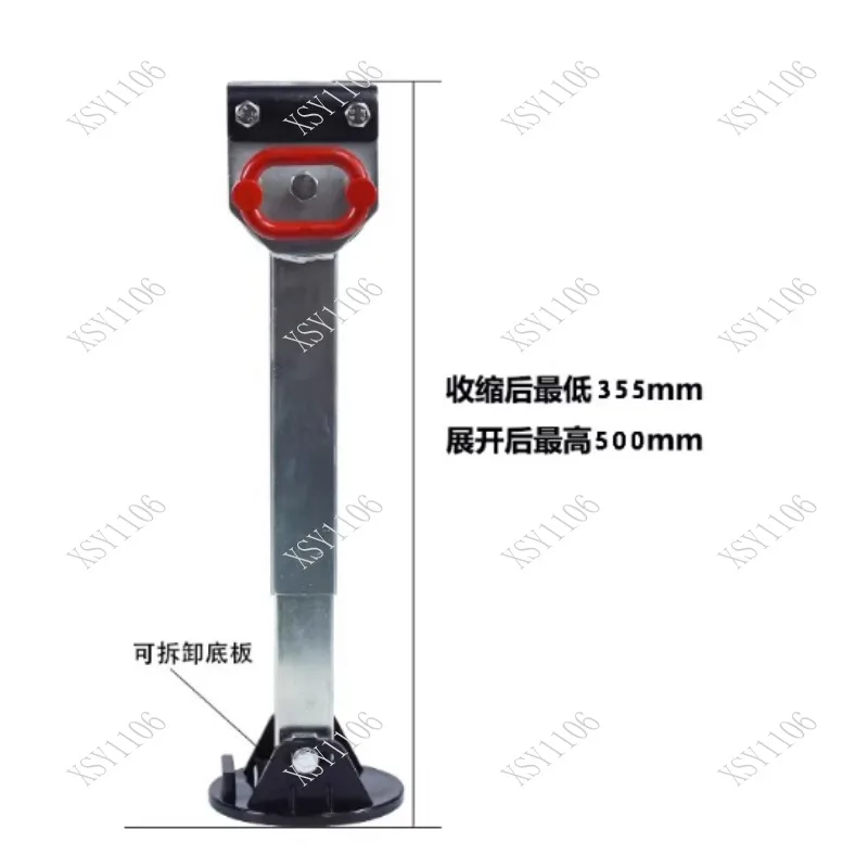 90° Foldable RV Heavy Duty Outrigger Stable Support Hand Crank Lift Adjustable Reinforced Bracket Fit