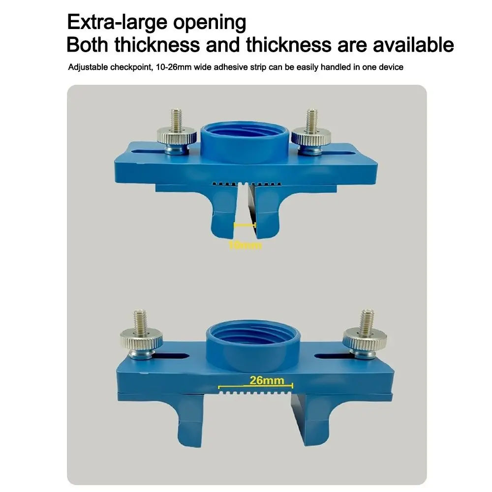 

Adjustable Board Brush Glue Limiter Woodworking Edge Sealing Tool Installation Fixture Multifunctional