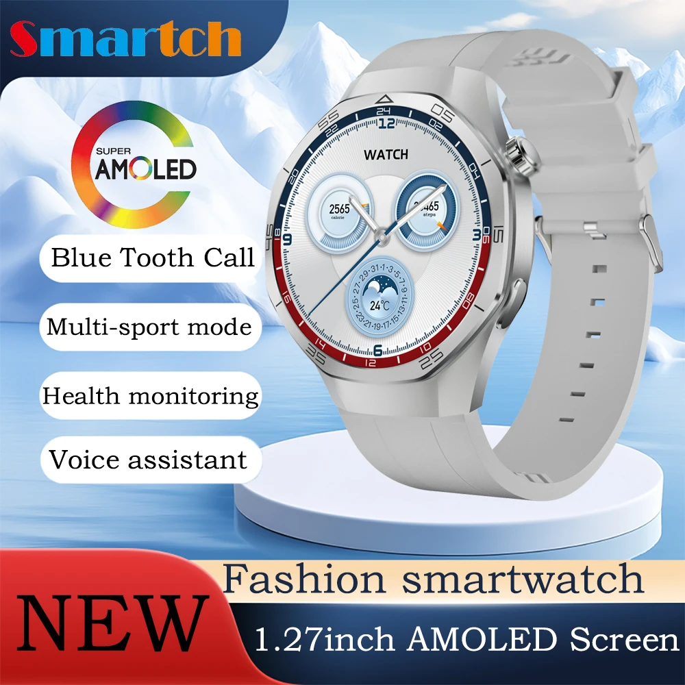 

Модные умные часы с AMOLED-экраном, синий зуб, звонок, погода, спорт, фитнес, женский браслет, пульс, здоровье, умные часы, музыкальные часы