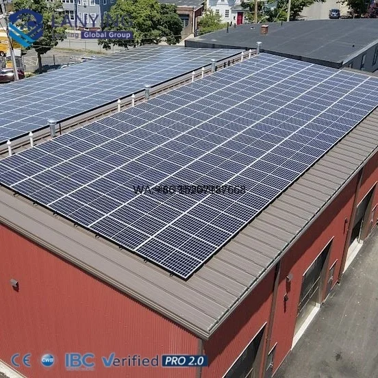 Turnkey BIPV Solar Roof Integrated Steel Structure Warehouse with High Power Output for Industrial Factory