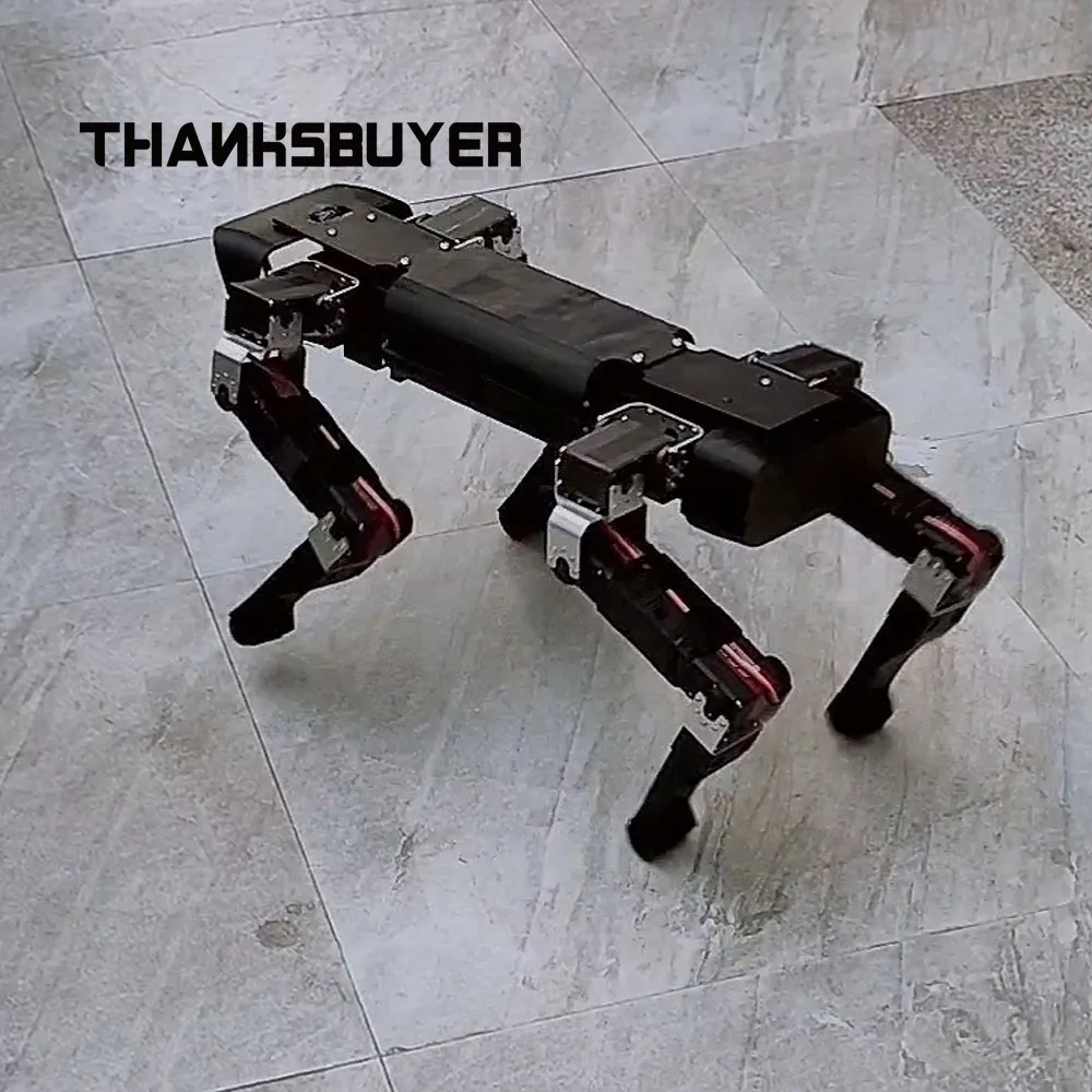 ROS Open Source AI Robot Hond Bionische Viervoeter Robot Basisversie Ondersteunende RC-controller