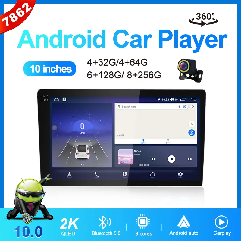 meihua-10-pulgadas-7862-qled-2k-universal-host-radio-de-coche-android-10-reproductor-de-video-multimedia-ai-voz-carplay-unidad-principal-automatica-4g-gps