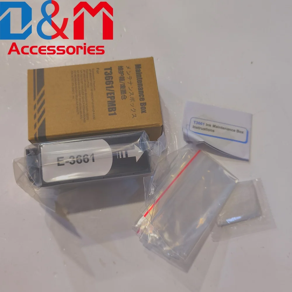 

2 шт. T3661 контейнер для отработанных чернил для серии EPSON Expression XP6000 XP6005 XP6100 XP6105 XP8500 XP8505 XP8600 XP8605