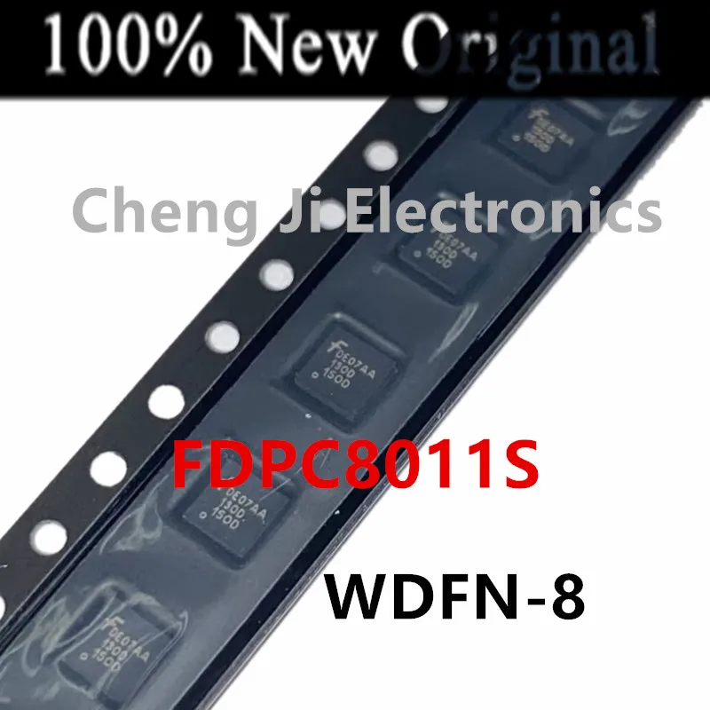 5PCS/Lot   FDPC8011S   FDPC8011   130D150D   WDFN-8   New original dual N-channel Trans MOSFET   FDPC8016S   FDPC8016   050D150D