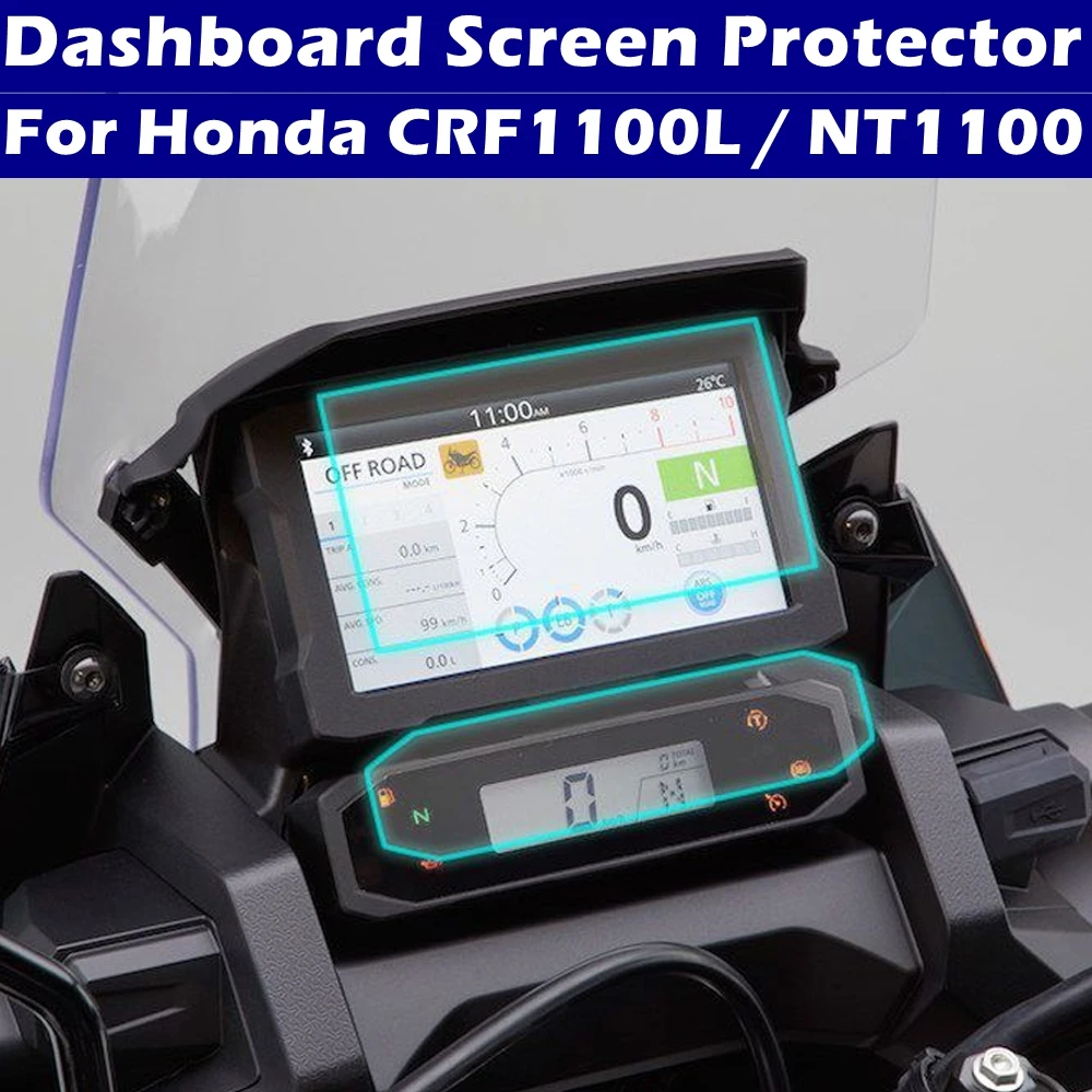 Motorcycle TFT Instrument Cluster Dashboard Screen Protection For Honda NT1100 2021-2025 CRF1100 ADV 2020-2025