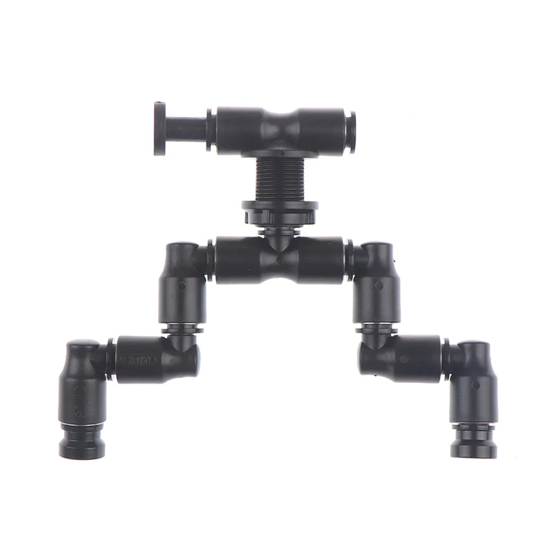 1PCS Rettili Terrario Doppio Ugello Fogger Mist Sprinkler 360 °   Acquario regolabile