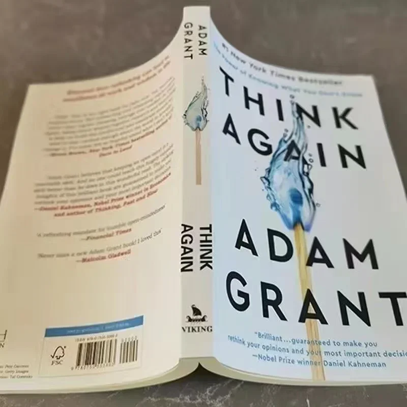 Imagem -03 - Pense Novamente por Adam Grant o Poder de Saber o Que Você Não Sabe Livro Mais Vendido em Inglês