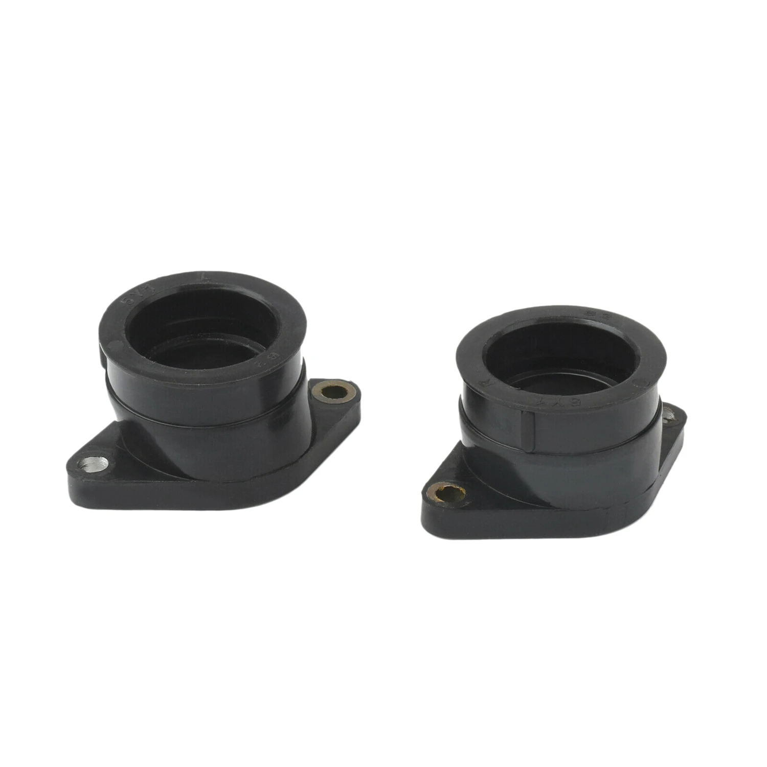 2Pcs Carburetor Intake Manifold Boot Joint Adapter Interface 5Y1-13586-01 for Yamaha XT550 1982-1983