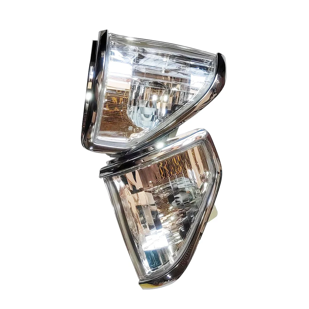 2 Pcs Car Crystal Front Corner Light Turn Signal Light Lamp For Toyota Land Cruiser Prado Fj70 Fj75 LJ78 LJ79 KZJ78 1990-1996