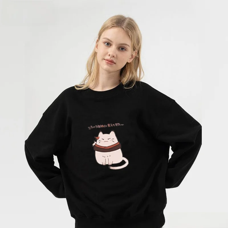 

Футболка из чистого хлопка с круглым вырезом, коллаборация с мультфильмами, в стиле б/у игровых аксессуаров