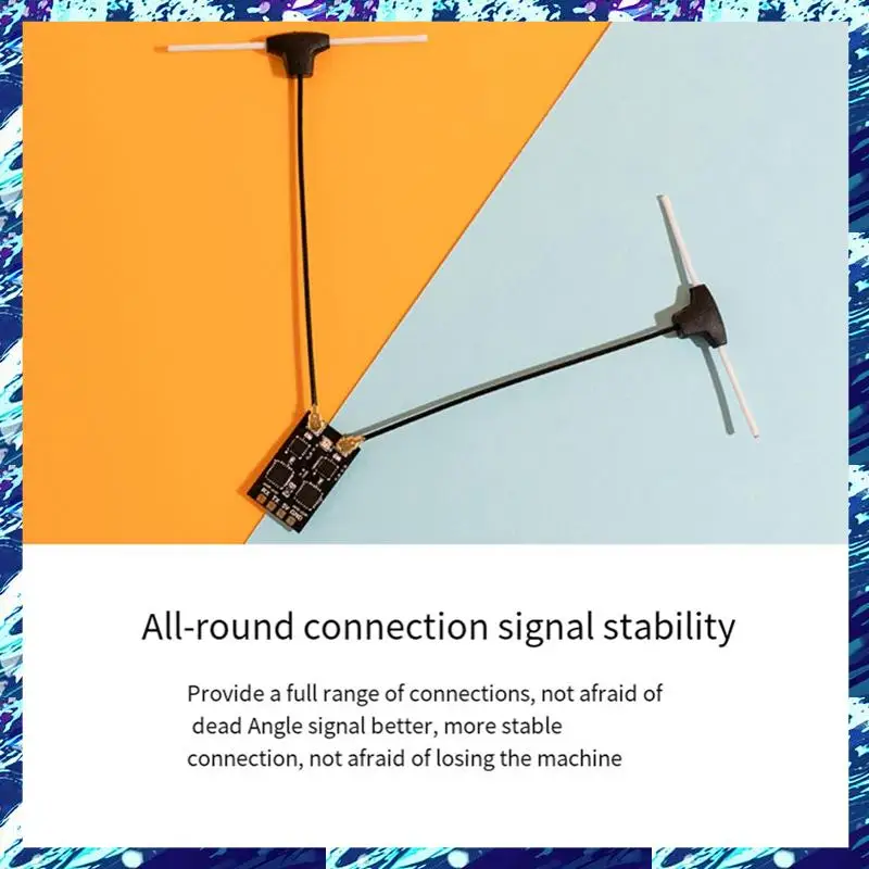 CEA Superd ELRS Diversity Receiver Exprsslrs RX 2T Антенны TCXO для RC FPV Дрон дальнего действия/Freestyle