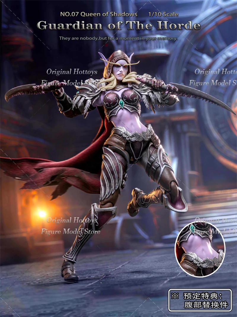 Mithril Studio 1/10 Scale Women Soldier Sylvanas The Horde Guard Queen Of Shadows Full Set 7-inch Action Figure Doll Gifts